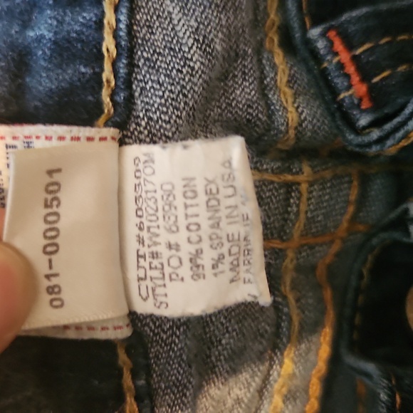 True Religion Jeans size 31 - Picture 4 of 8